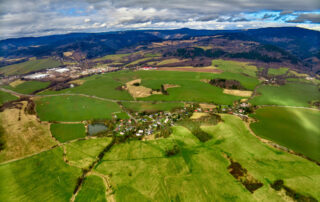 Resort Květnová foto z dronu