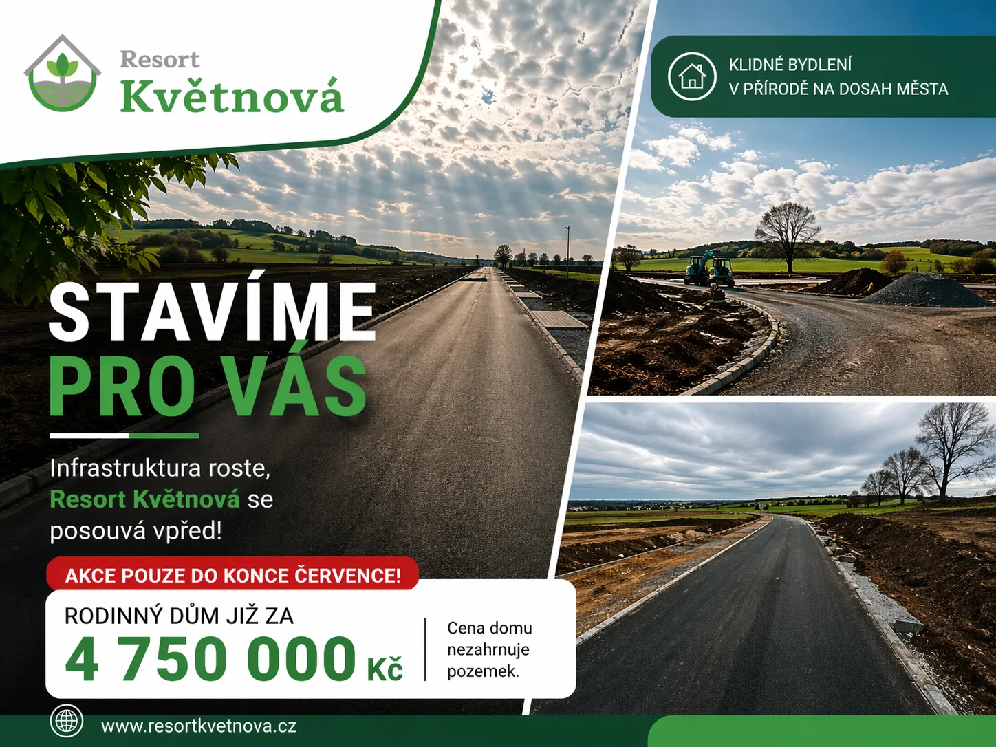 kvetnova-novinka-orez Infrastruktura v Resortu Květnová roste. Projekt se posouvá vpřed